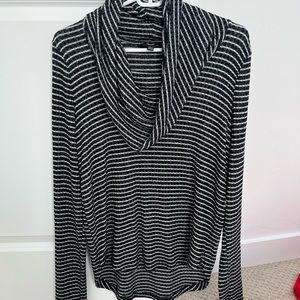 Lucky brand cowl neck long sleeve shirt/sweater